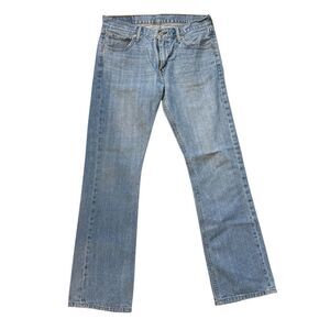 Mens Levis 527 Bootcut Light Wash Slim Bootcut Denim Jeans - Sz 32 x 32